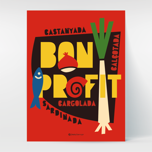 Poster Bon profit