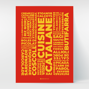 Poster Cuisine Catalane